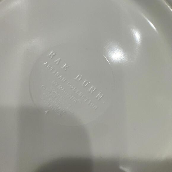 RAE DUNN Set of 3 “YUM” Melamine Bowls, 8.5” Salad Soup Cereal Dessert Bowls - Picture 2 of 5